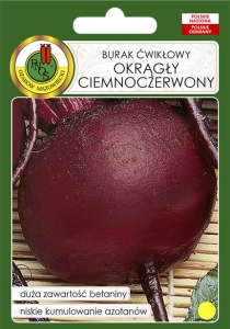 Nasiona PNOS - burak ćwikłowy Okrągły Ciemnoczerwony