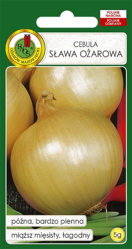 Nasiona cebuli - Cebula Sława Ożarowska 5g