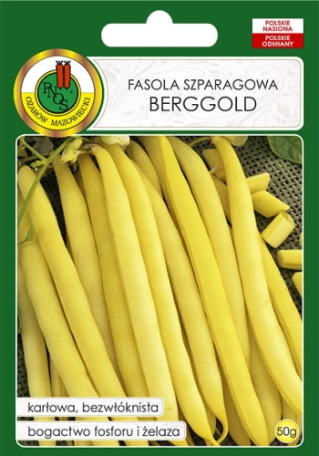 Nasiona PNOS - nasiona fasoli szparagowej żółtej berggold 50g