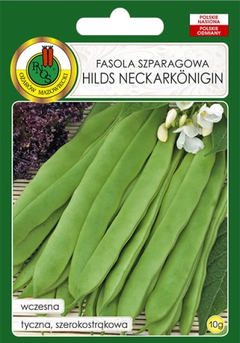 Nasiona warzyw-Nasiona fasoli-Fasola tyczna Hilds Neckarkonigin 10g