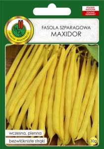 Nasiona warzyw-Nasiona fasoli- Fasola szparagowa Maxidor 30g