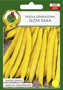Fasola szparag. żółta karłowa ZŁOTA SAXA 500g