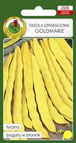 Nasiona PNOS - Fasola tyczna żółta Goldmarie