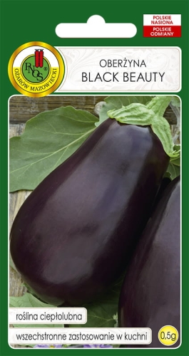Nasiona PNOS - Oberżyna Black Beauty 0,5g