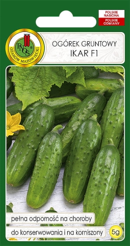 Nasiona warzyw-Nasiona ogórka-Ogórek Ikar 5g
