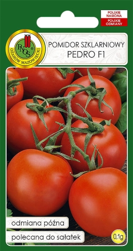 Nasiona warzyw PNOS-Nasiona pomidorów-Pomidor pod osłony Pedro F1 0,1g