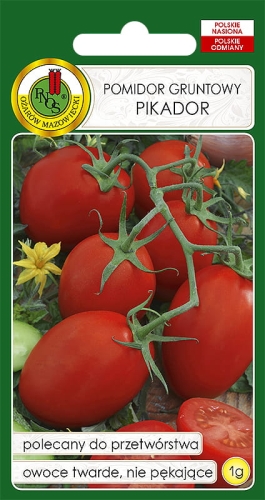 Nasiona warzyw PNOS-Nasiona pomidorów-Pomidor gruntowy Pikador