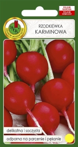 Nasiona PNOS - rzodkiewka karminowa