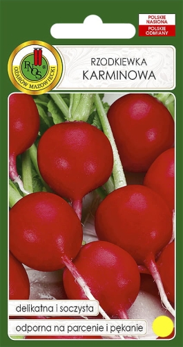 Nasiona PNOS - rzodkiewka karminowa