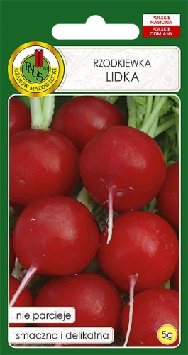 Nasiona PNOS - rzodkiewka Lidka