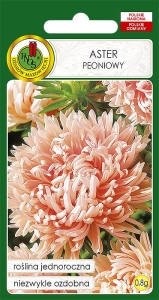 Nasiona PNOS - Nasiona kwiatów - aster peoniowy cielistorozowy