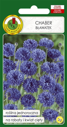 Nasiona PNOS - Nasiona kwiatów - Chaber blawatek niebieski.jpg