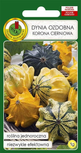 Nasiona PNOS - Nasiona kwiatów - dynia ozdobna Korona cierniowa 1g