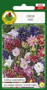 Nasiona PNOS - nasiona kwiatów - Orlik niski mieszany