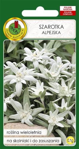 Nasiona PNOS - nasiona kwiatów - Szarotka Alpejska