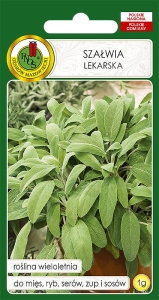 Nasiona ziół PNOS - Szałwia lekarska 1g