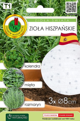 Nasiona PNOS - Zioła Świata - Zioła Hiszpańskie