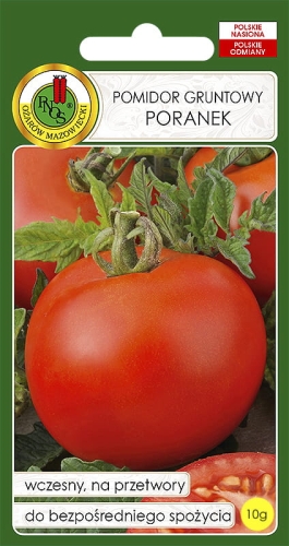 Nasiona warzyw PNOS-Nasiona pomidorów-Pomidor gruntowy Poranek