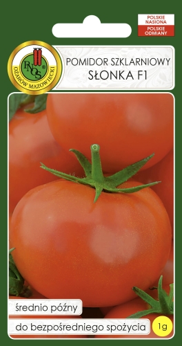 Nasiona warzyw PNOS-Nasiona pomidorów-Pomidor pod osłony Słonka F1 1g