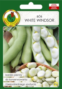 Nasiona PNOS - Bób White Windsor opakowanie 50g