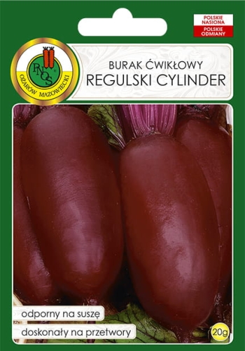 Nasiona PNOS - Burak ćwikłowy Regulski Cylinder  20g