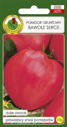 Nasiona pomidorów - Pomidor gruntowy Oxheart - Pomidor Bawole Serce 10g