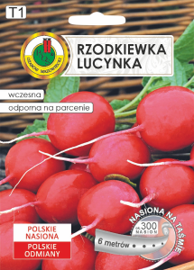 Nasiona PNOS - Rzodkiewka Lucynka na taśmie