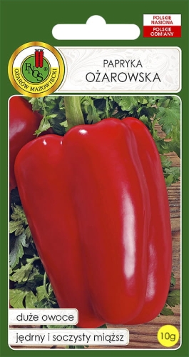 Nasiona warzyw PNOS-Nasiona papryki-Papryka Ożarowska 10g