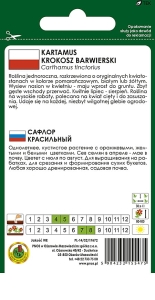 Nasiona PNOS - kartamus krokosz balwierski tyl.jpg