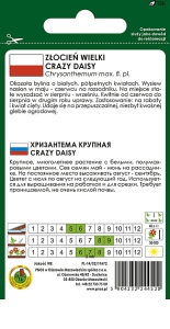 Nasiona PNOS - Złocień wielki Crazy Daisy