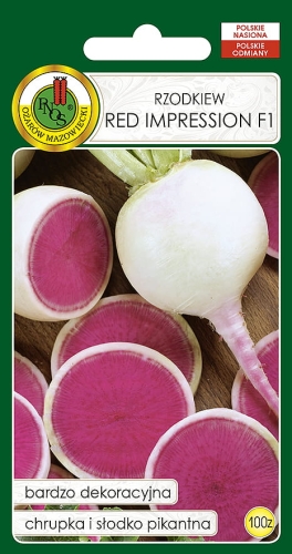 Nasiona rzodkwi  - Rzodkiew Red Impression F1 100 nasion