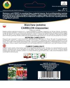 Marchew Carrillon F1 opakowanie 2g