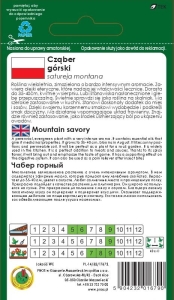 Cząber górski opakowanie 0,2g