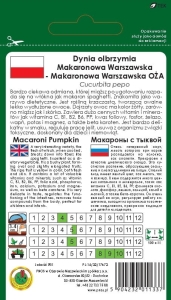 Dynia makaronowa Warszawska Oża opakowanie 3g