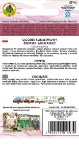Ogórek gruntowy Śremski inkr. opakowanie 2g