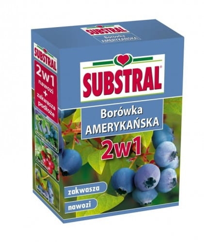 Nawóz do borówek 2w1 zakwasza podłoże Substral 1kg