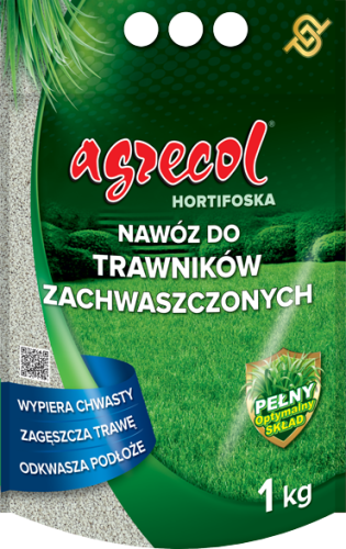 Nawóz do trawników zachwaszczonych Hortifoska opakowanie 1kg