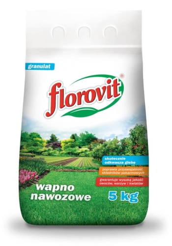 Wapno nawozowe Florovit granulowane 5kg