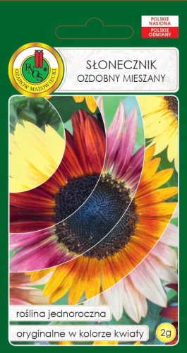 Nasiona słonecznika -Słonecznik ozdobny mieszany 2g