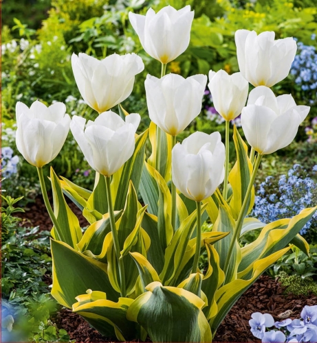 Tulipa Purissima Blonde 5szt. cebulki kwiatowe