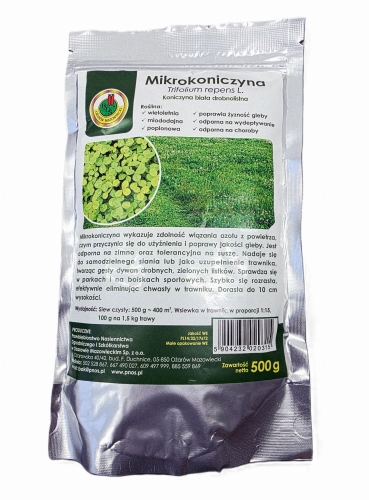Mikrokoniczyna biała drobnolistna Euromic 500g