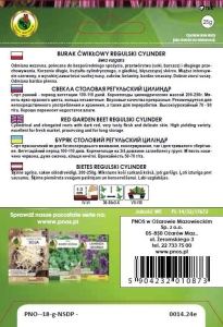 Burak ćwikłowy Regulski Cylinder opakowanie 25g