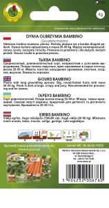 Dynia olbrzymia Bambino opakowanie 4g.