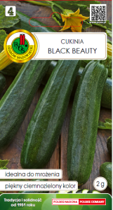 Dynia zwyczajna cukinia Black Beauty 2g. nasiona warzyw