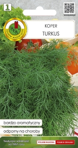 Koper ogrodowy Turkus 7,5g nasiona warzyw