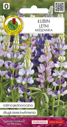 Łubin letni mieszany 2g nasiona kwiatów