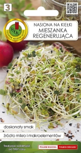 Nasiona na kiełki - mieszanka regenerująca 20g nasiona warzyw