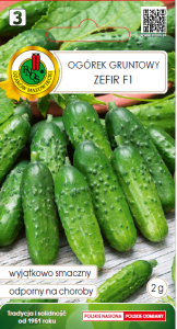 Ogórek gruntowy Zefir  F1 2g