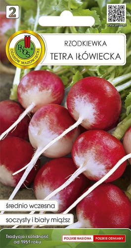 Nasiona PNOS - Rzodkiewka Tetra Iłówiecka 5g