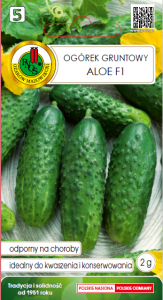 Nasiona warzyw PNOS Ogórek gruntowy Aloe F1 2g